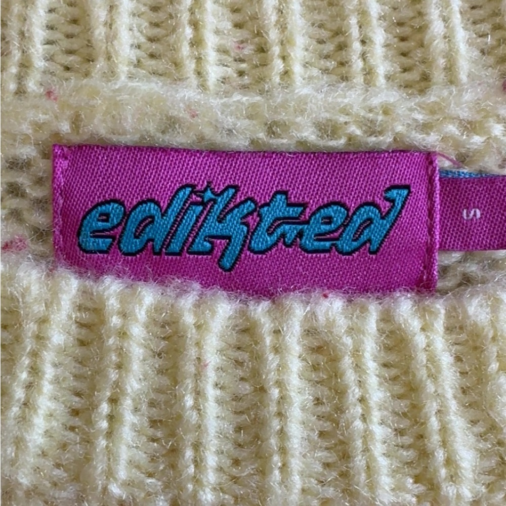 Ediked Yellow Sweater - Picture 2 of 2